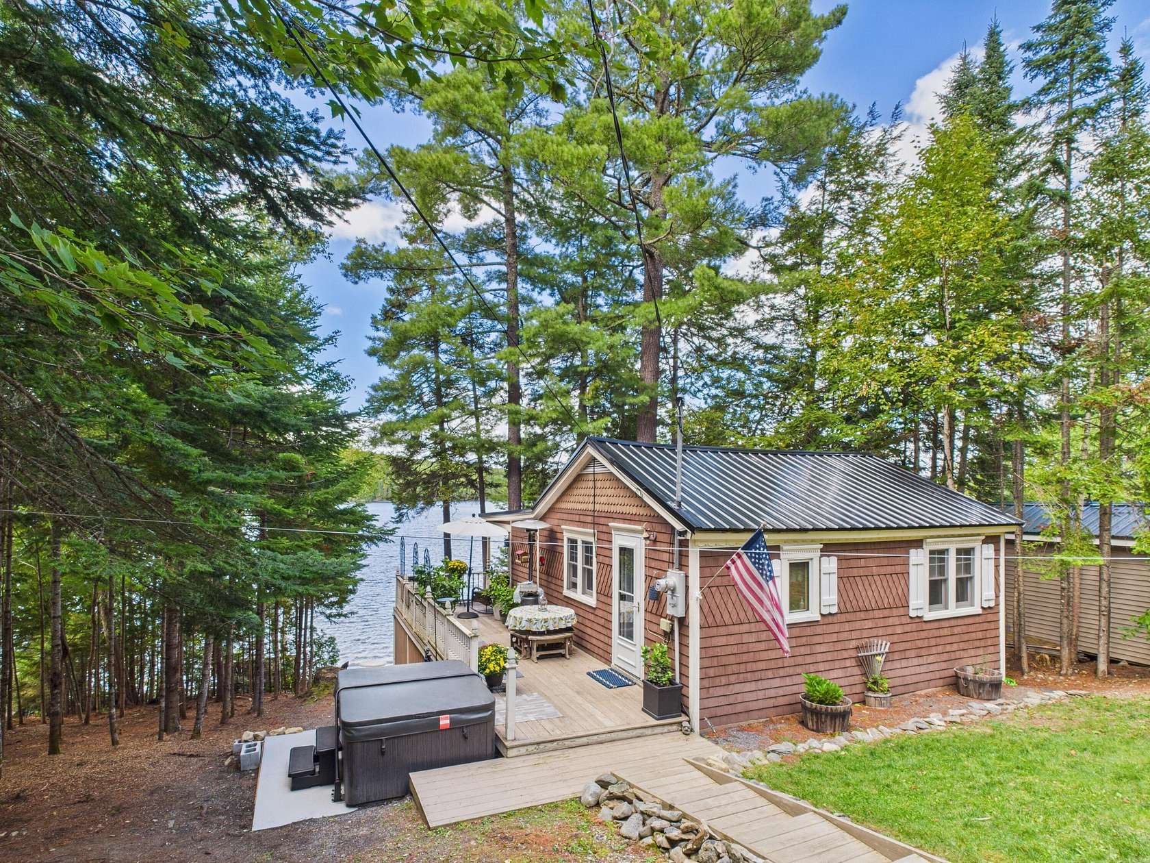 0.58 Acres of Land with Home for Sale in Madawaska Lake Township, Maine