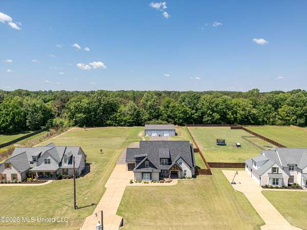 1.5 Acres of Land with Home for Sale in Hernando, Mississippi