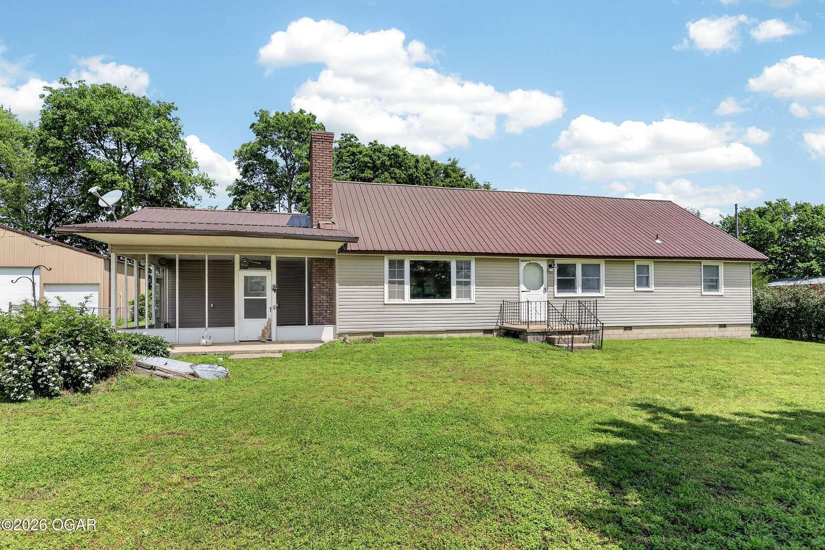 38 Acres of Land with Home for Sale in Chetopa, Kansas