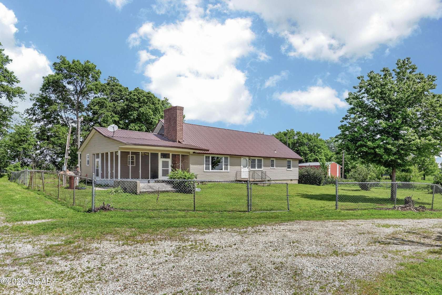 38.5 Acres of Recreational Land with Home for Sale in Chetopa, Kansas