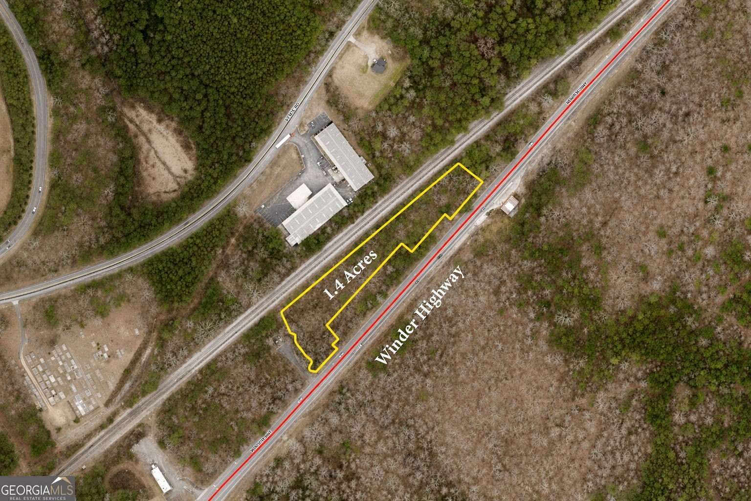 1.4 Acres of Commercial Land for Sale in Dacula, Georgia