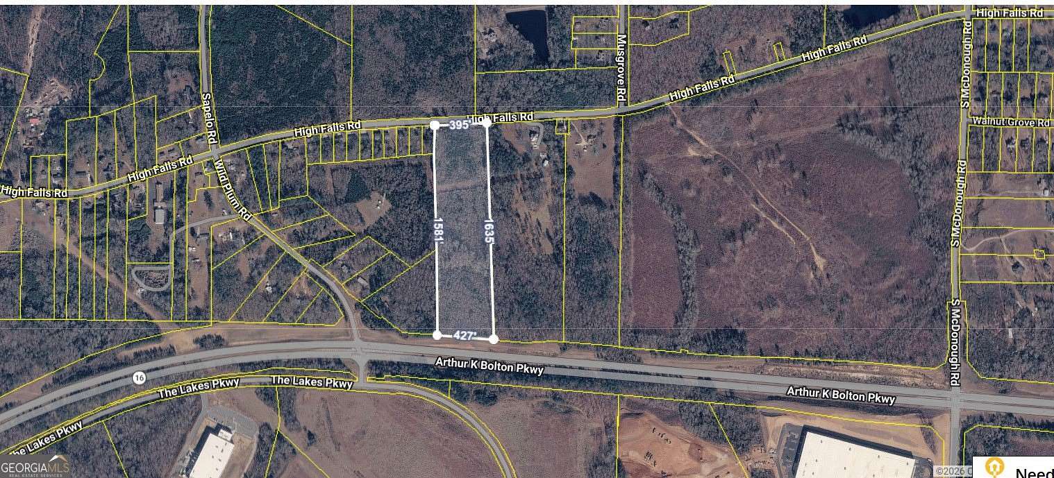 17 Acres of Mixed-Use Land for Sale in Griffin, Georgia