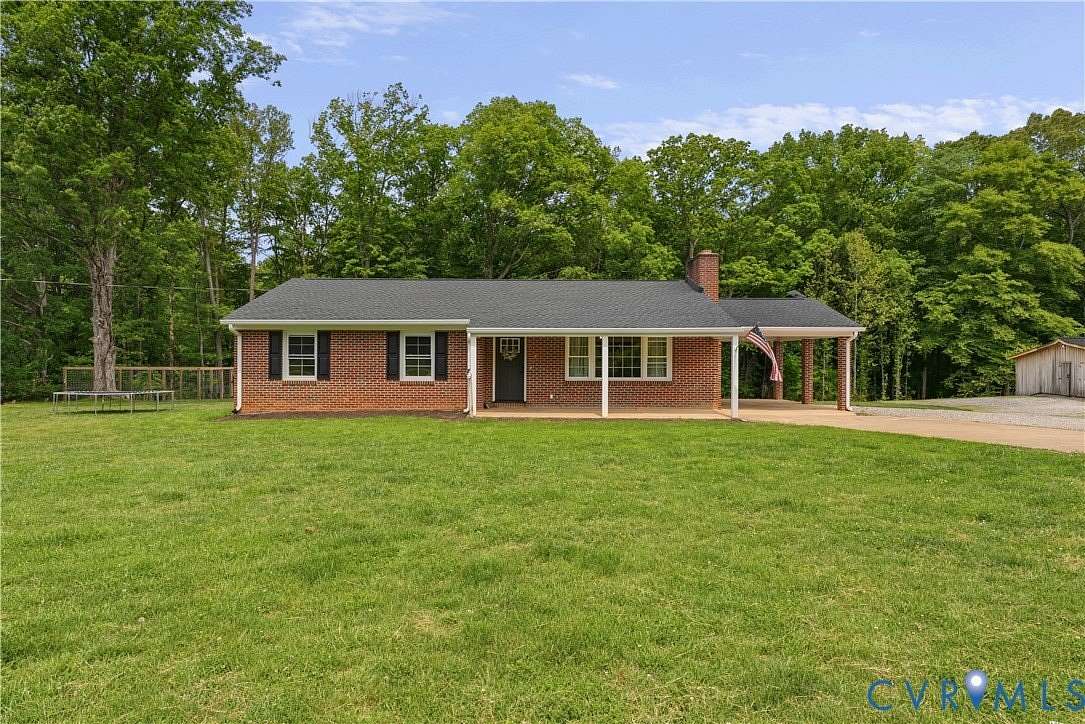 3.2 Acres of Land with Home for Sale in Cumberland, Virginia