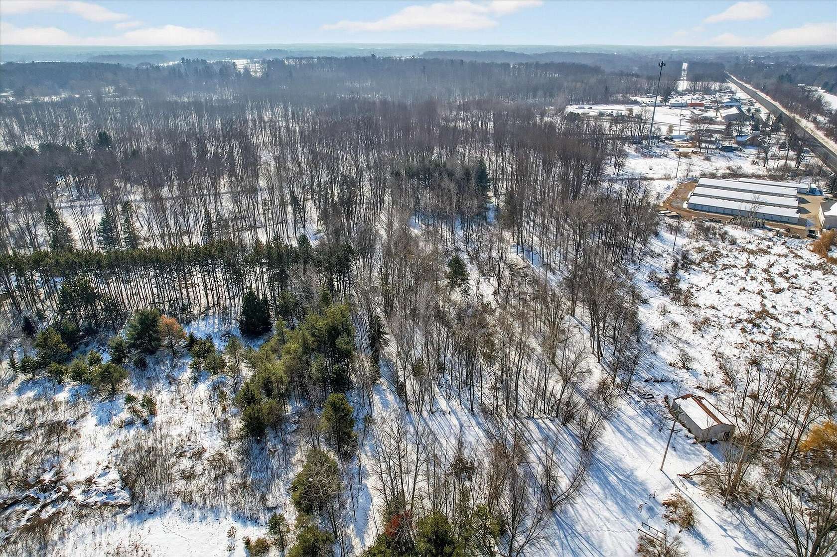 6.7 Acres of Residential Land for Sale in Cedar Springs, Michigan