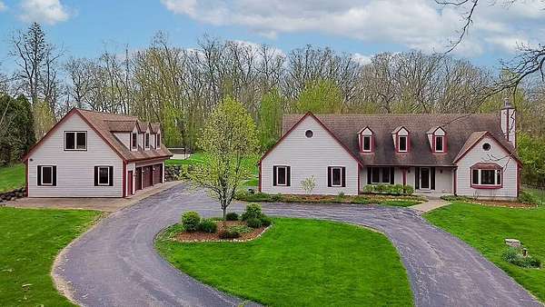 6.5 Acres of Land with Home for Sale in New Berlin, Wisconsin