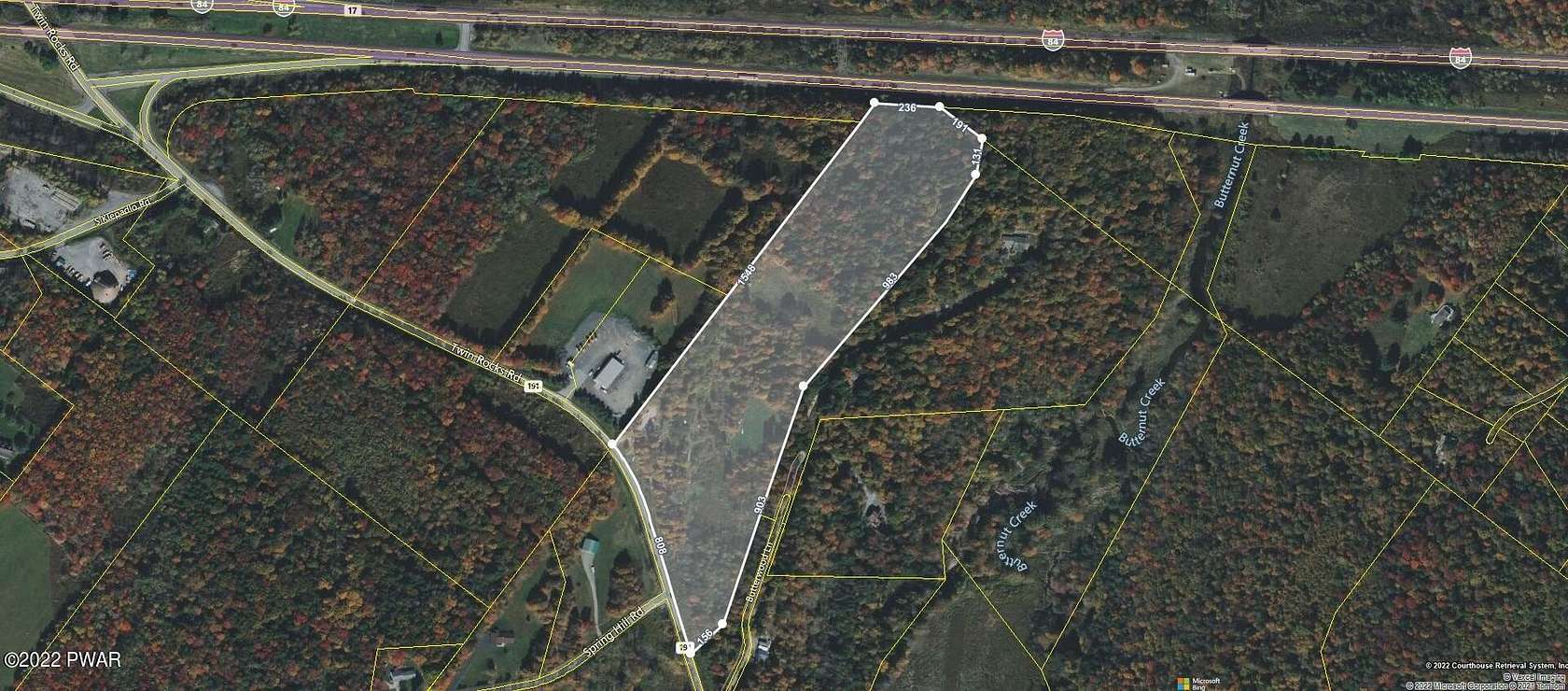 21 Acres of Mixed-Use Land for Sale in Sterling, Pennsylvania