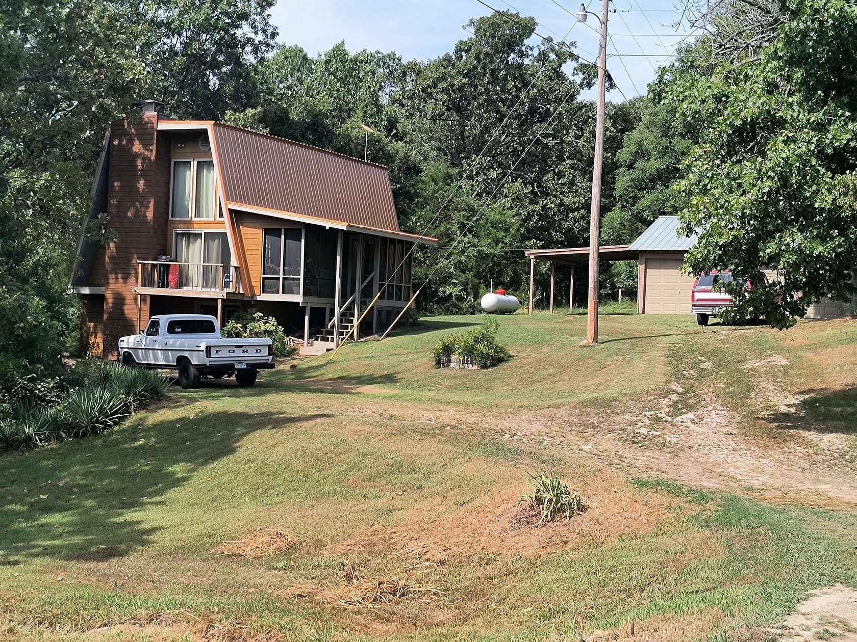 4.6 Acres of Land with Home for Sale in Theodosia, Missouri