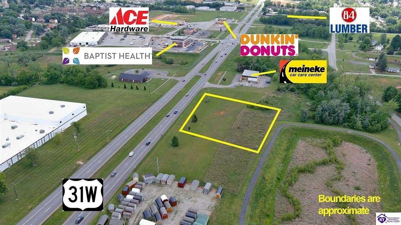 0.96 Acres of Commercial Land for Sale in Radcliff, Kentucky
