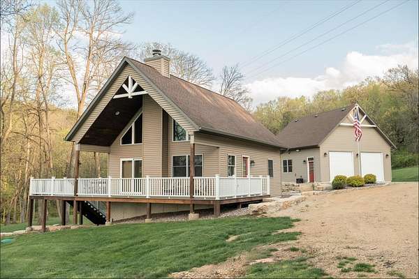50.2 Acres of Land with Home for Sale in Elizabeth, Illinois