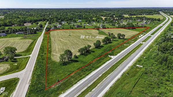 23.9 Acres of Agricultural & Residential Land for Sale in Martinsville, Indiana