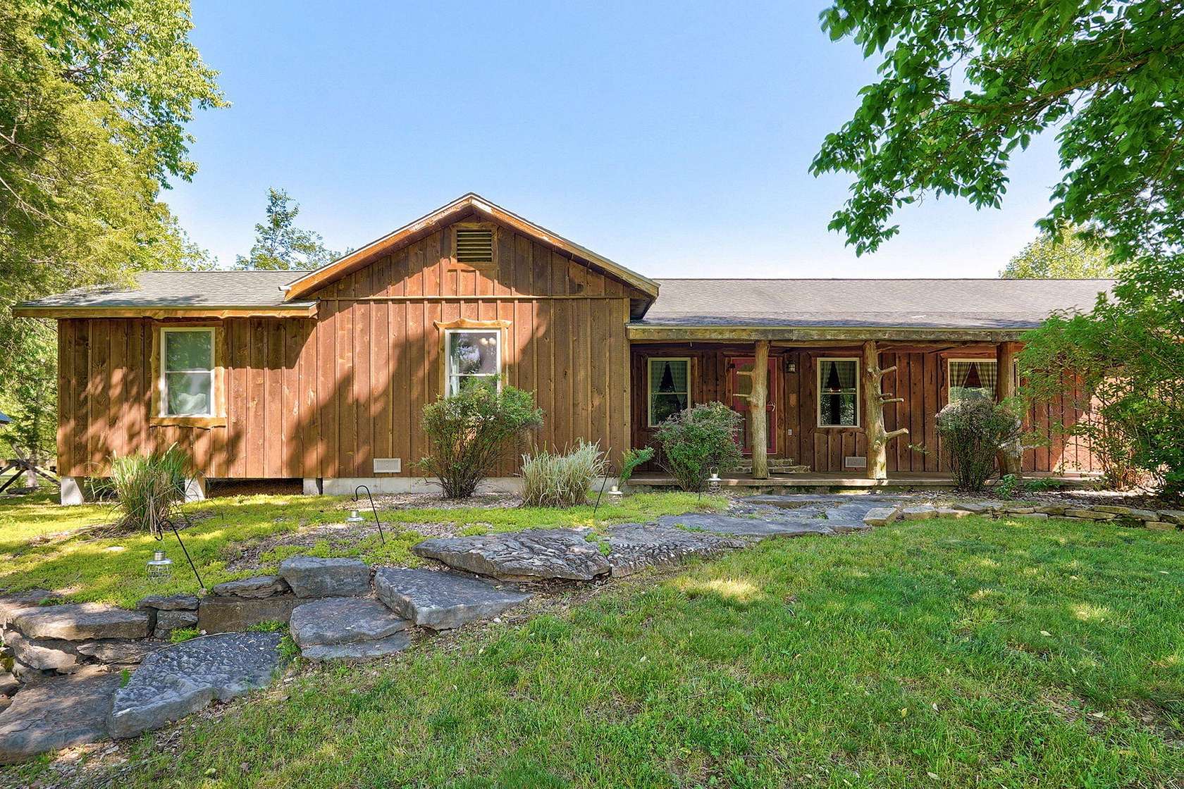 8.65 Acres of Land with Home for Sale in Galena, Missouri