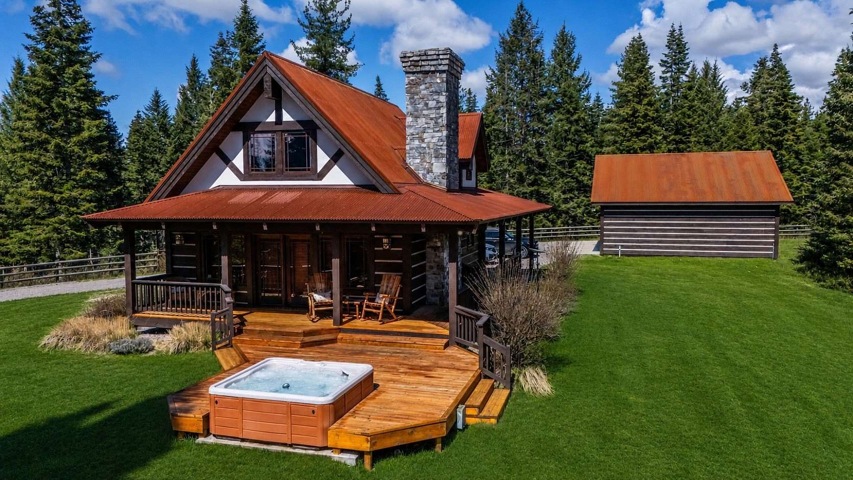 22 Acres of Recreational Land with Home for Sale in Kalispell, Montana
