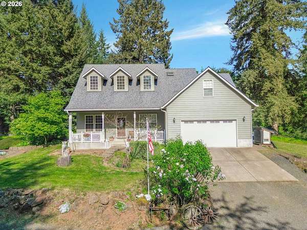 6 Acres of Land with Home for Sale in Scio, Oregon