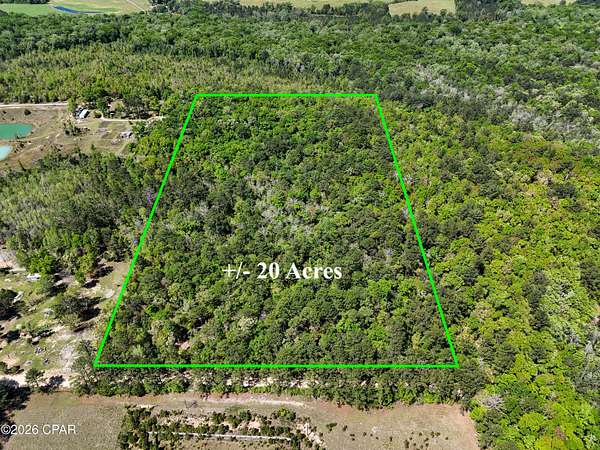 20 Acres of Recreational & Residential Land for Sale in Bonifay, Florida