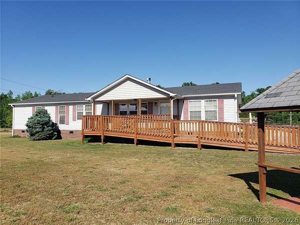5.3 Acres of Land with Home for Sale in Lumber Bridge, North Carolina