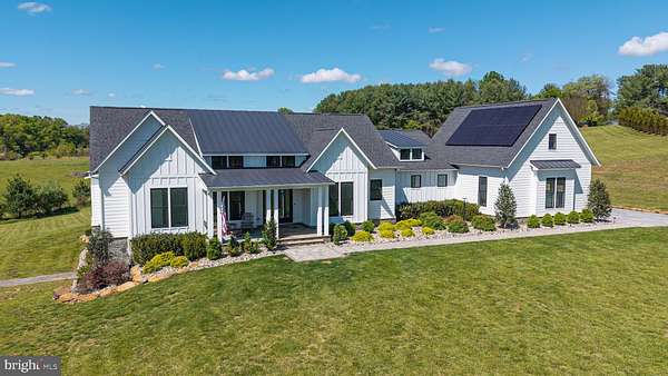6.9 Acres of Land with Home for Sale in Round Hill, Virginia