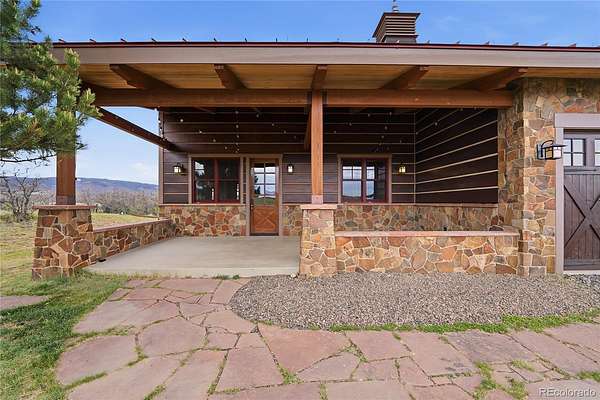35 Acres of Land with Home for Sale in Sedalia, Colorado