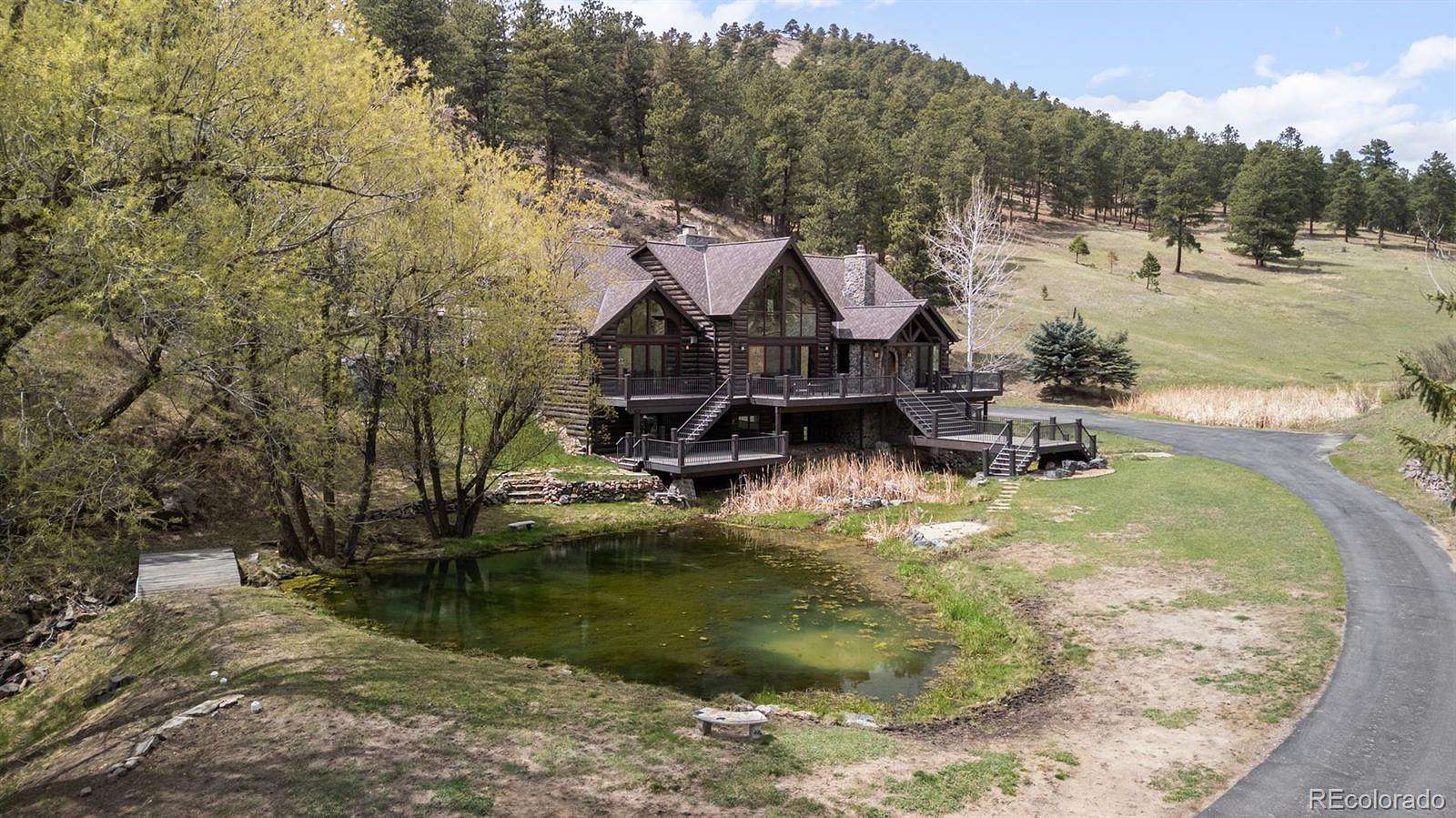 4.28 Acres of Land with Home for Sale in Evergreen, Colorado