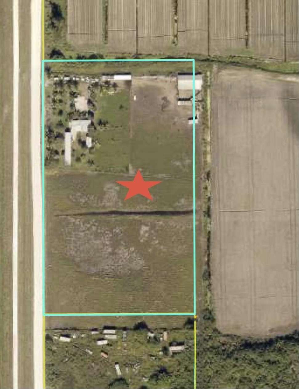 5 Acres of Land with Home for Sale in Clewiston, Florida