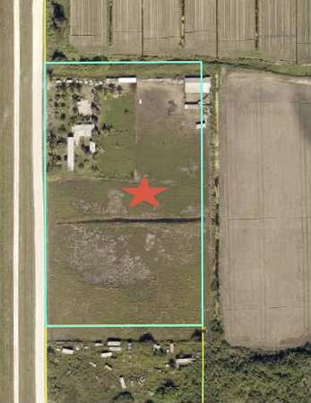 5 Acres of Land with Home for Sale in Clewiston, Florida
