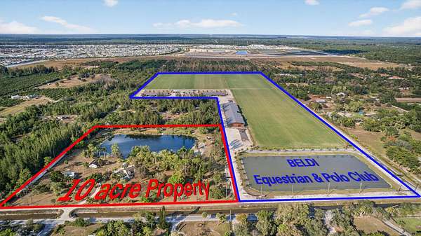 10 Acres of Land with Home for Sale in Loxahatchee Groves, Florida