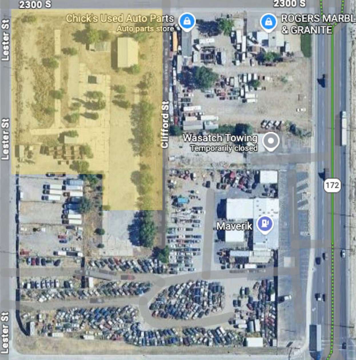 2 Acres of Commercial Land for Lease in West Valley City, Utah