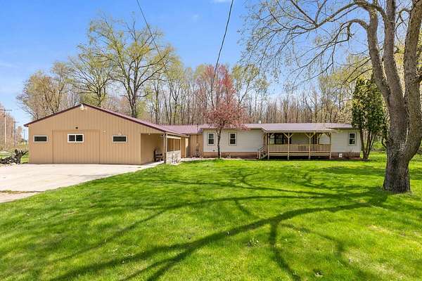 5 Acres of Land with Home for Sale in Morley, Michigan