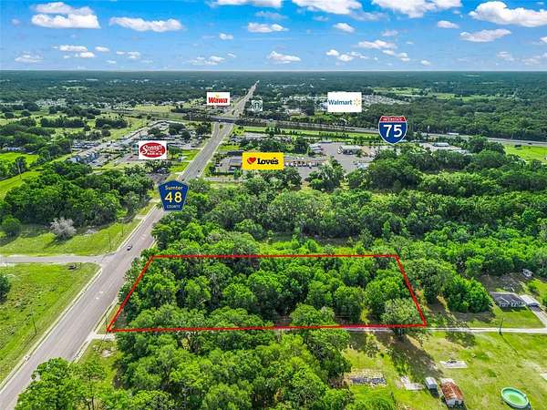 2 Acres of Commercial Land for Sale in Bushnell, Florida