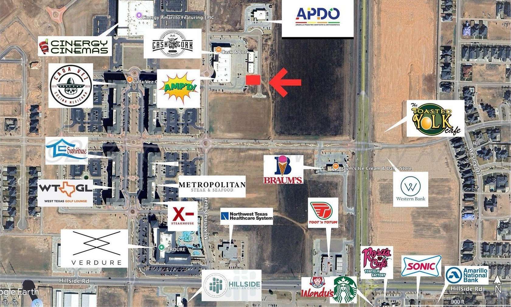 0.22 Acres of Commercial Land for Sale in Amarillo, Texas