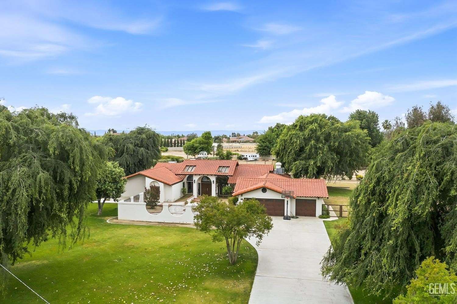 2.74 Acres of Land with Home for Sale in Bakersfield, California