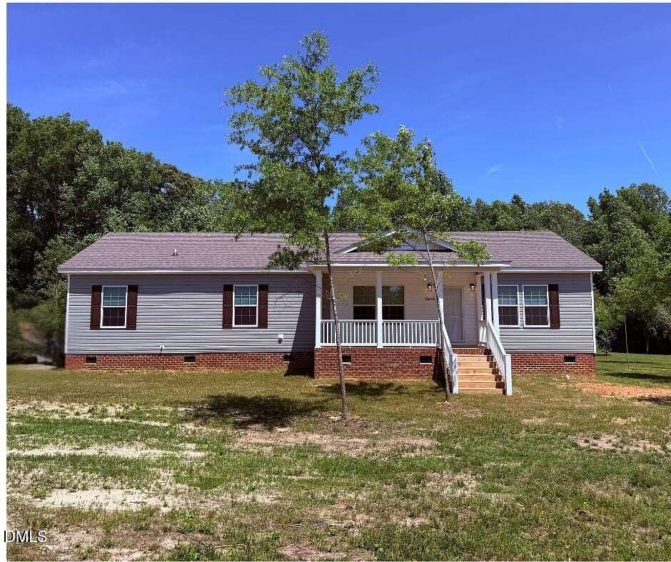 5.74 Acres of Land with Home for Lease in Zebulon, North Carolina