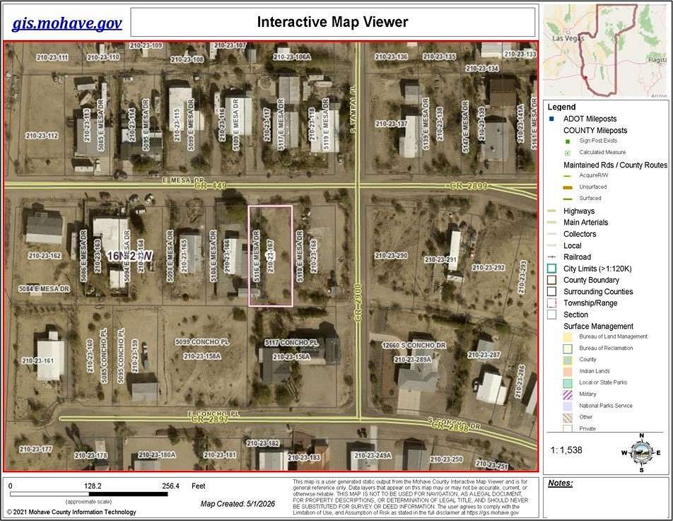 0.26 Acres of Residential Land for Sale in Topock, Arizona