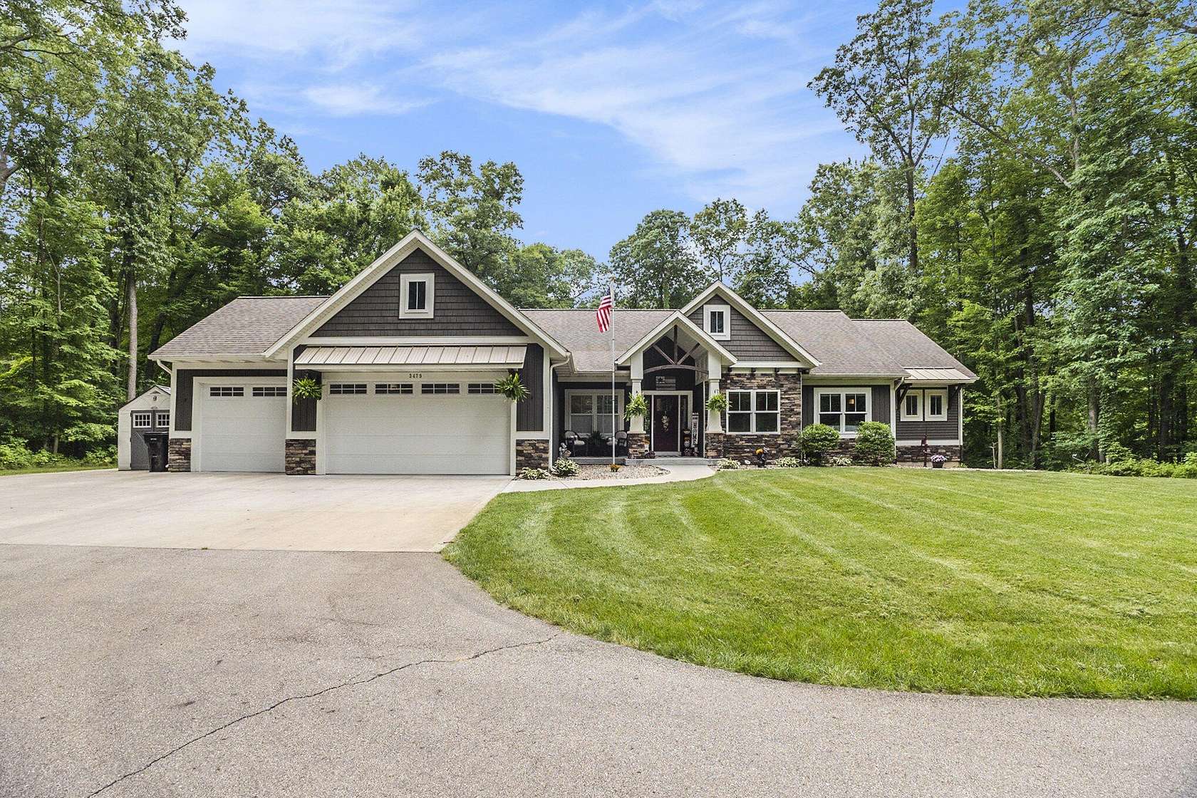 4 Acres of Land with Home for Sale in Hamilton, Michigan