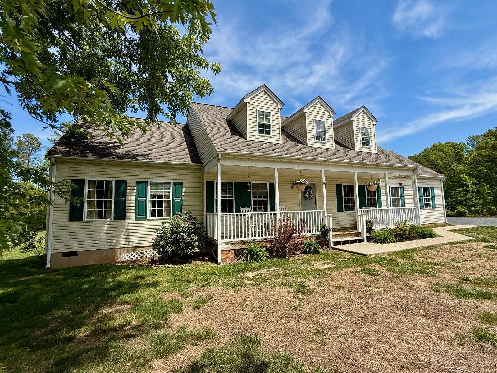 4.3 Acres of Land with Home for Auction in Kents Store, Virginia