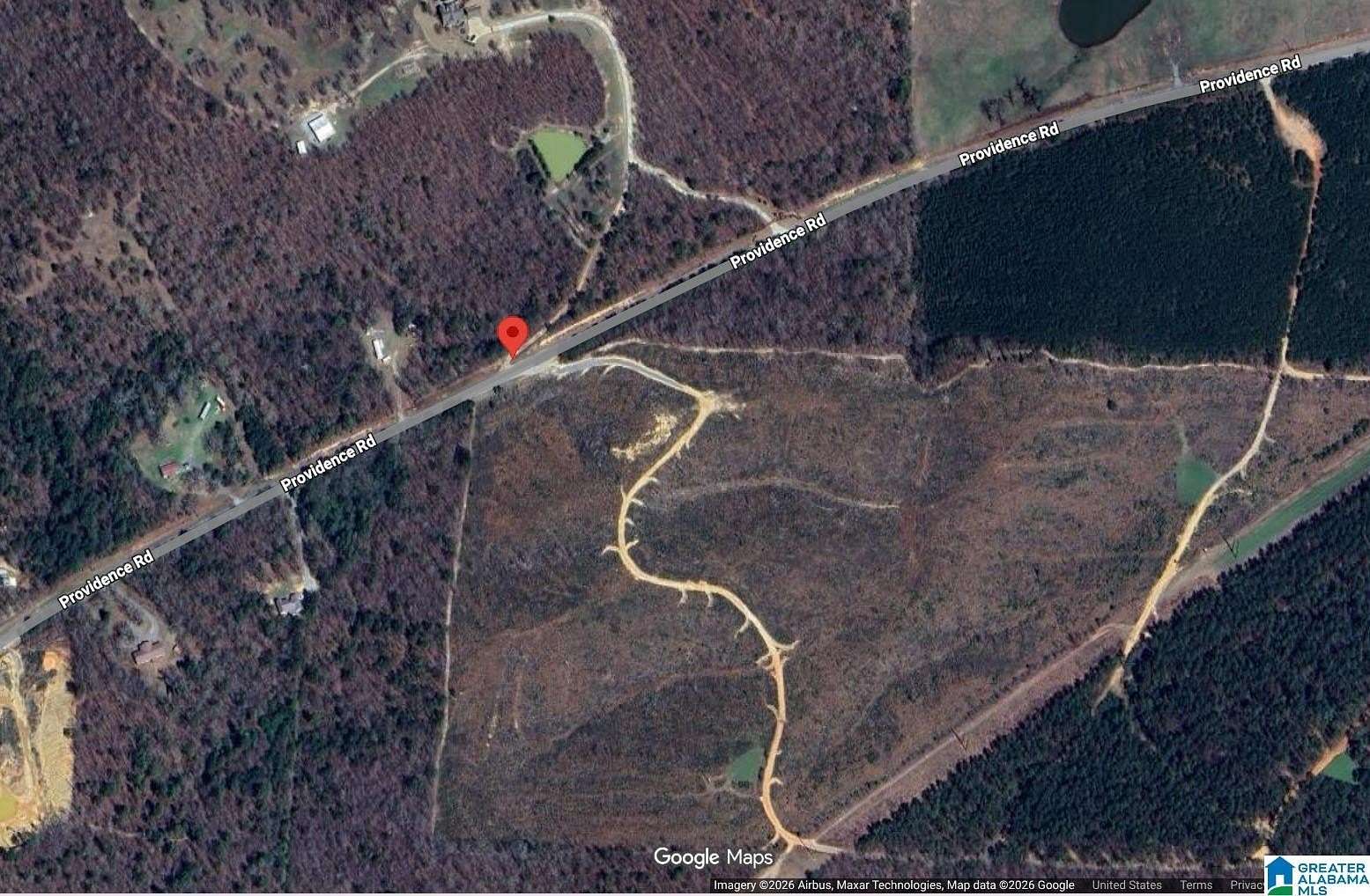 80 Acres of Recreational Land for Sale in Talladega, Alabama
