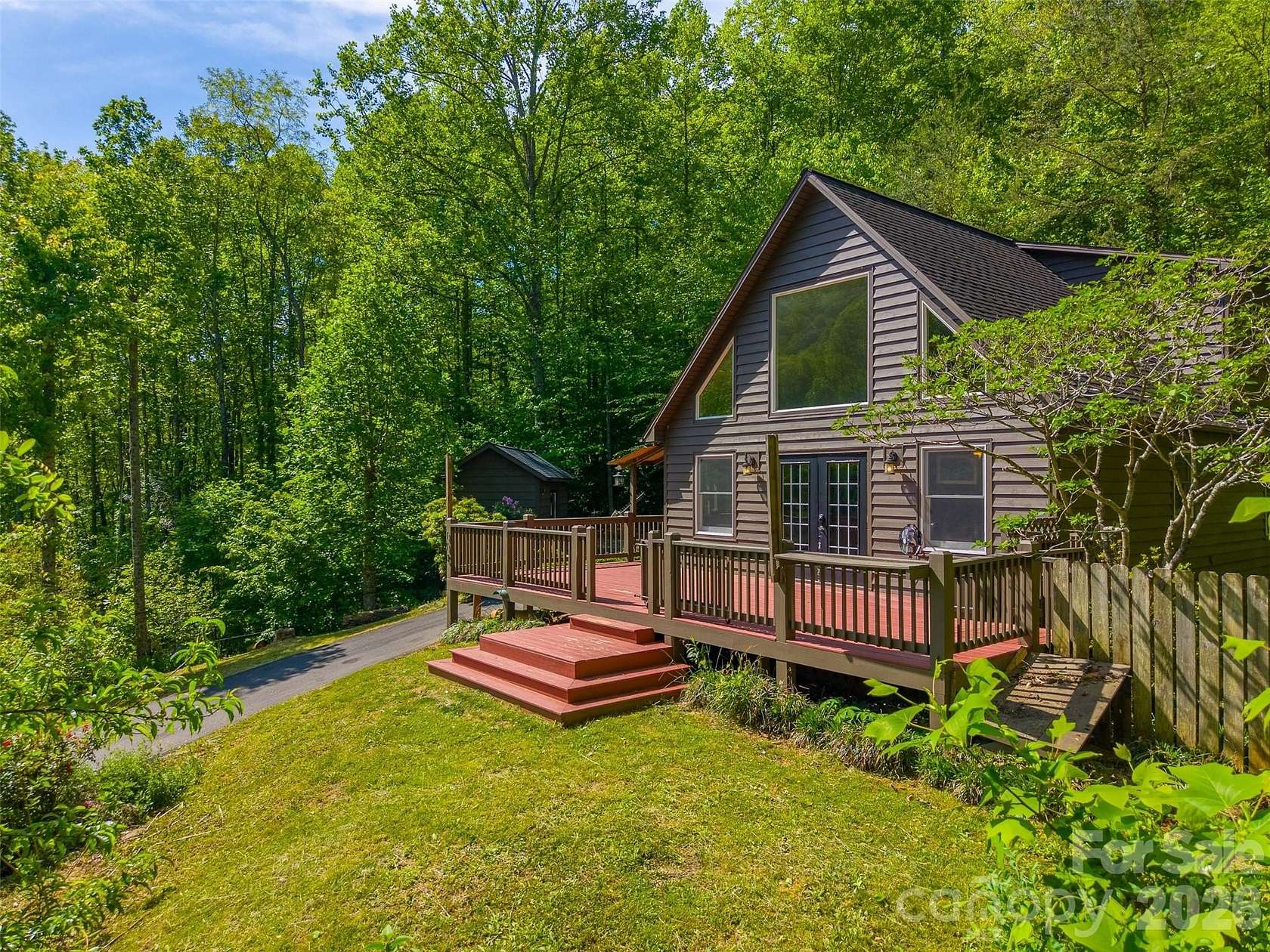 2.72 Acres of Land with Home for Sale in Sylva, North Carolina