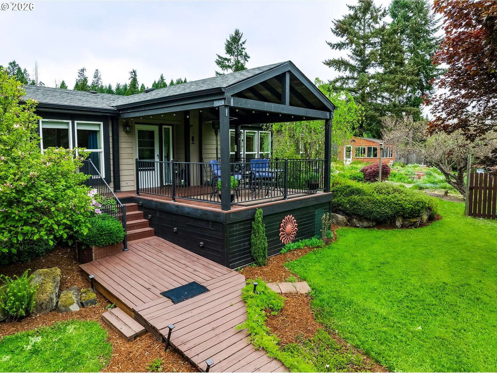 7.14 Acres of Land with Home for Sale in Cottage Grove, Oregon