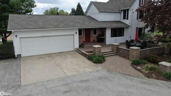 4.4 Acres of Land with Home for Sale in Dows, Iowa
