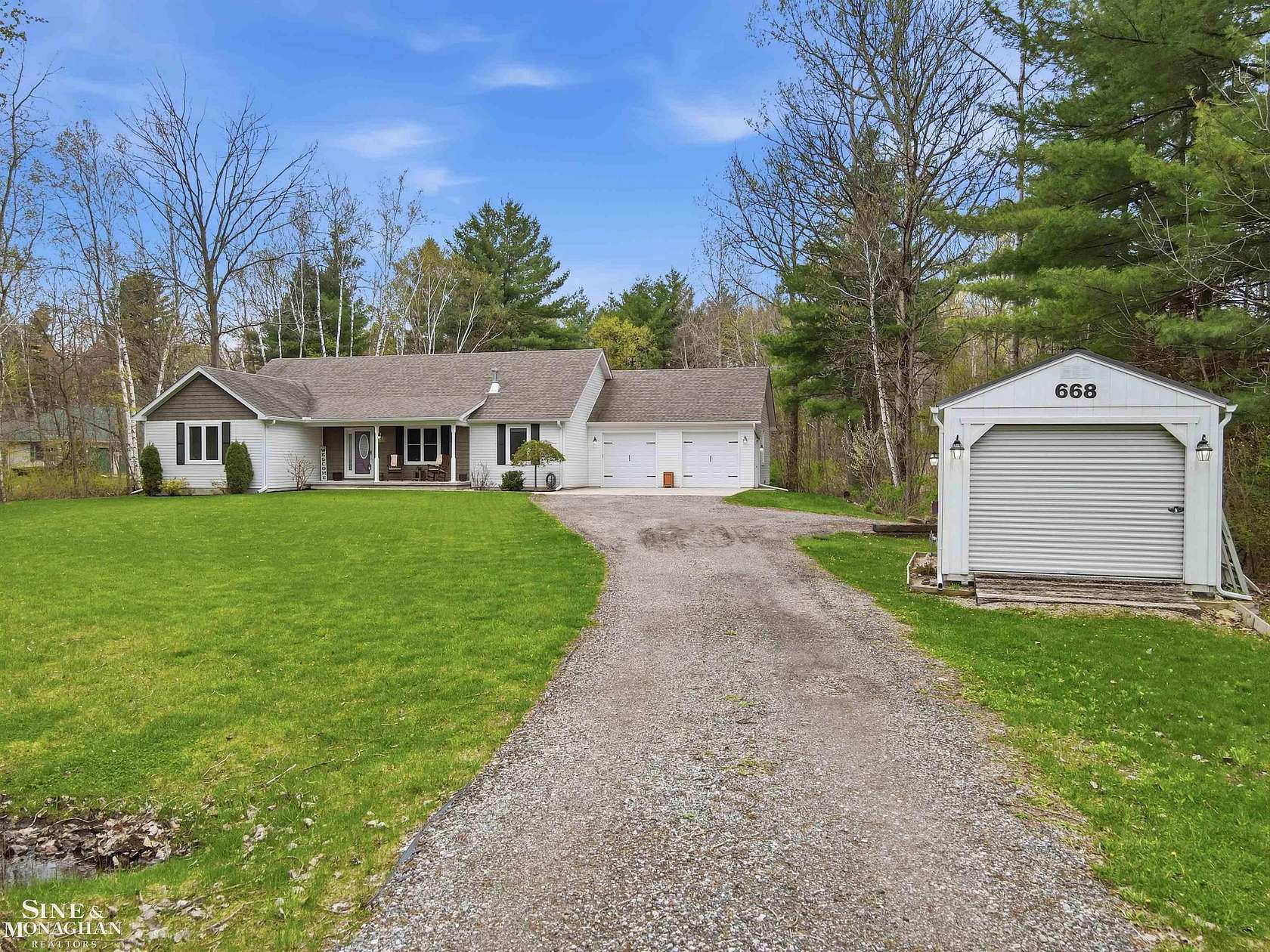 5 Acres of Land with Home for Sale in St. Clair, Michigan