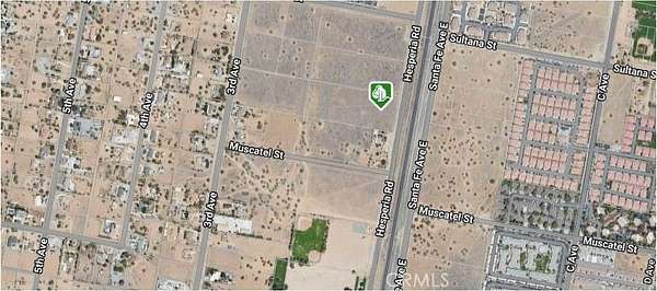 5.24 Acres of Residential Land for Sale in Hesperia, California