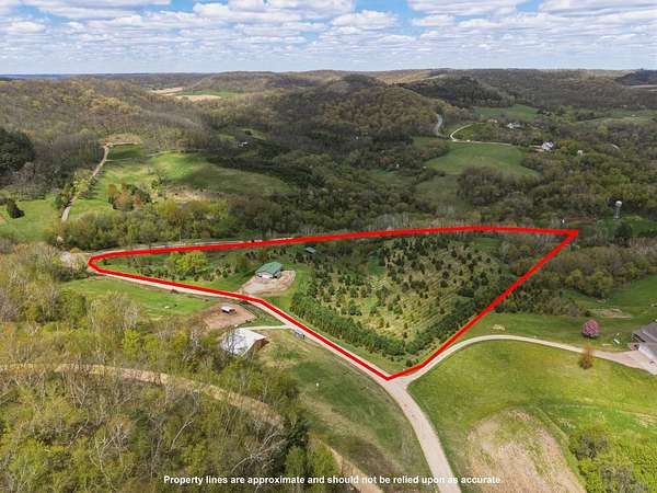 12 Acres of Recreational Land with Home for Sale in Arcadia, Wisconsin