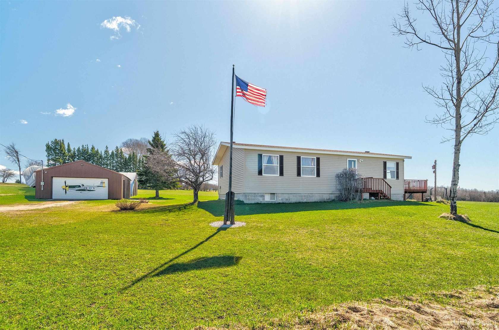 40 Acres of Recreational Land with Home for Sale in McMillan, Michigan