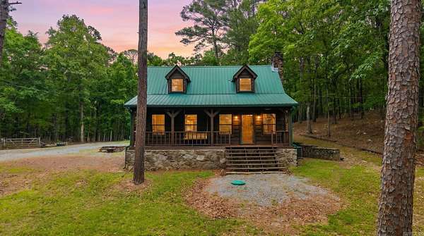 9.83 Acres of Land with Home for Sale in Alexander, Arkansas