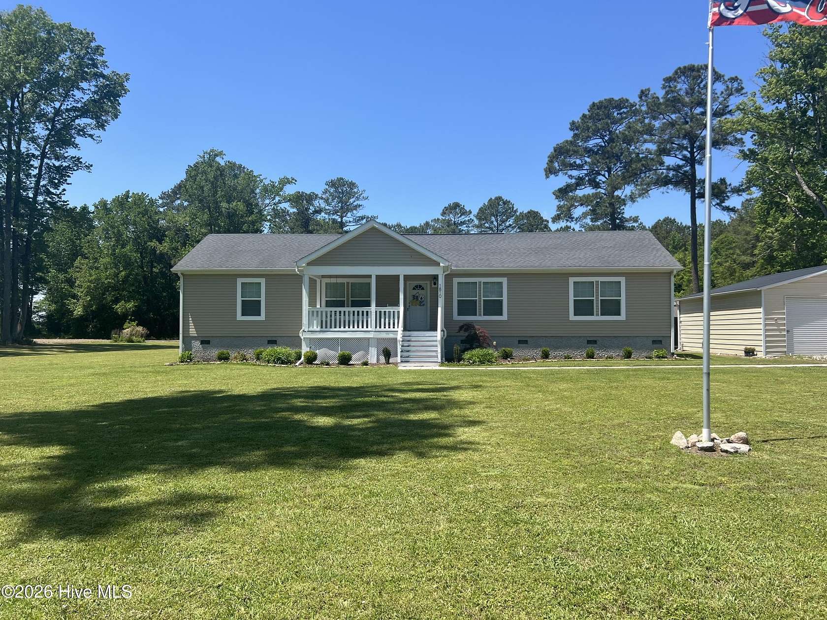 2.58 Acres of Land with Home for Sale in Rocky Mount, North Carolina