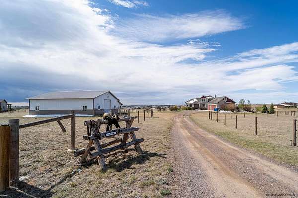 4.8 Acres of Land with Home for Sale in Cheyenne, Wyoming