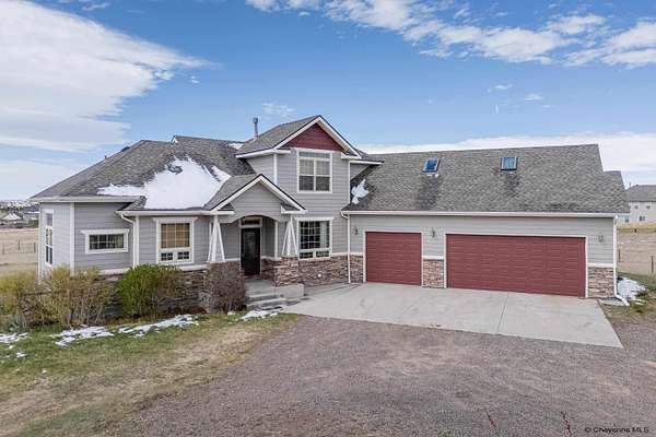 4.8 Acres of Land with Home for Sale in Cheyenne, Wyoming