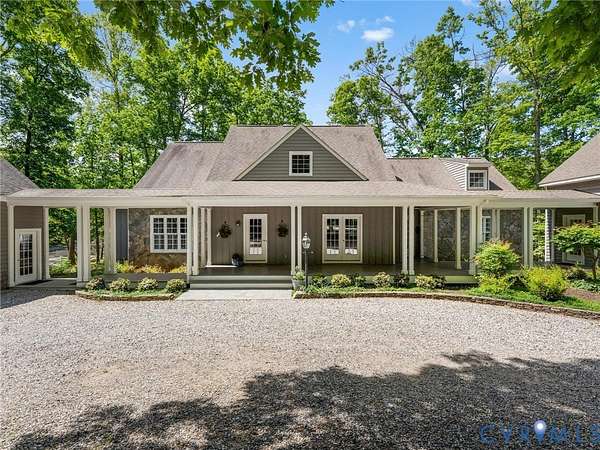 5.18 Acres of Land with Home for Sale in Goochland, Virginia