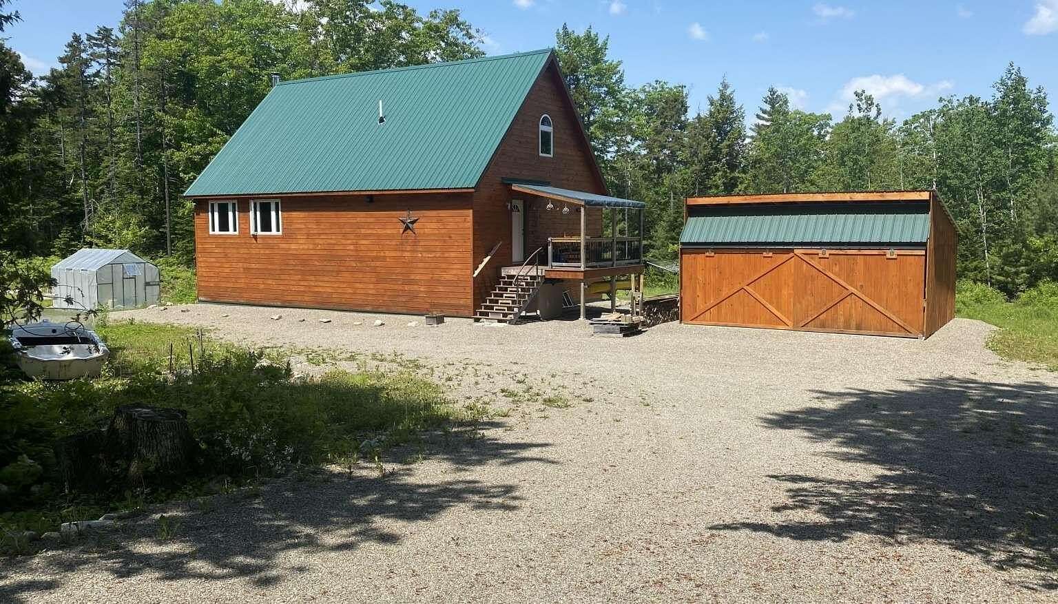 5.3 Acres of Land with Home for Sale in Swanville, Maine