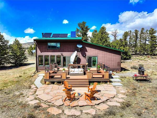 35 Acres of Land with Home for Sale in Fairplay, Colorado