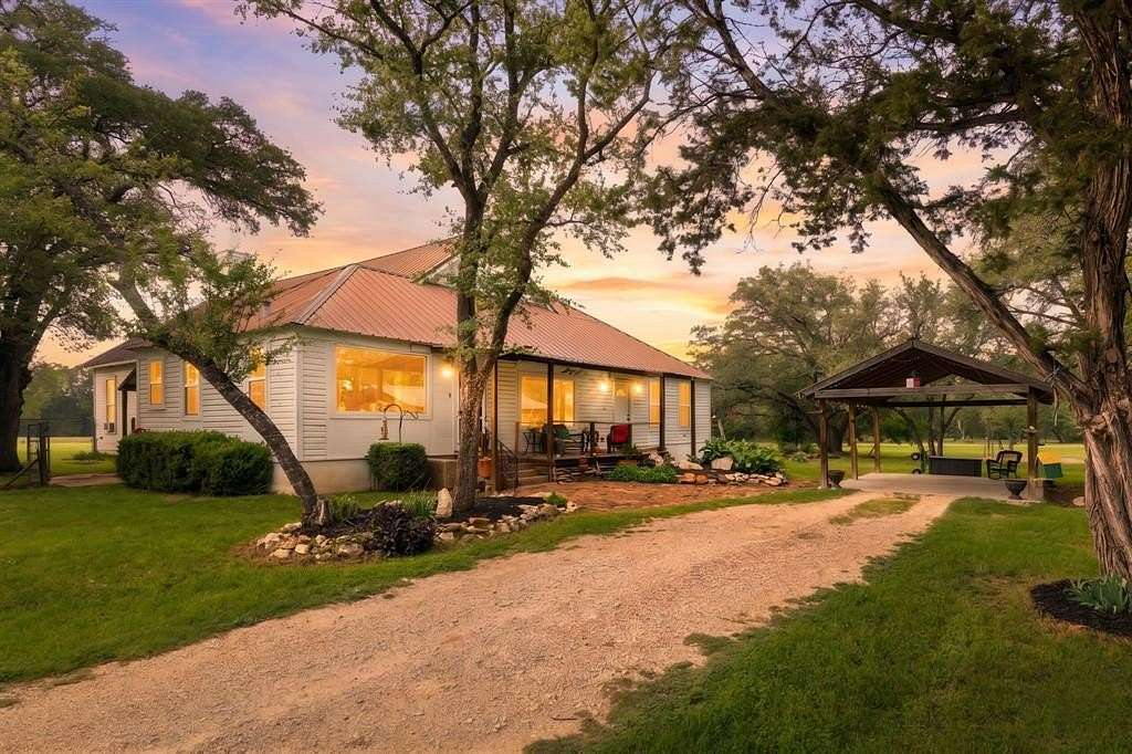 53.5 Acres of Land with Home for Sale in China Spring, Texas